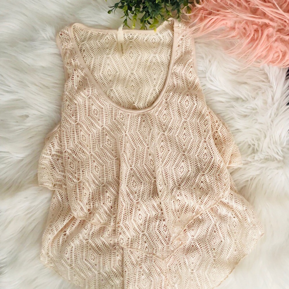 Tan Crop Top